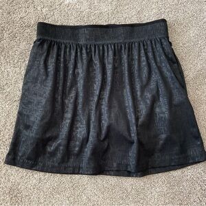 Greg Norman Stella Print Pull On Golf Skort Black Size  Small